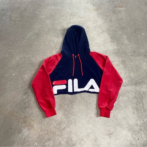 Fila Luciana cropped hoodie - Picture 1 of 2